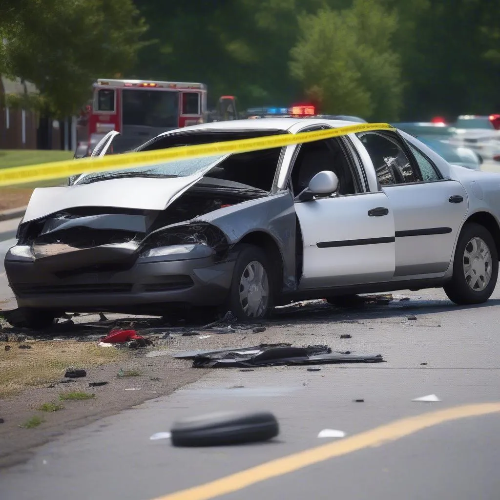 Car Crash in Charlotte, NC