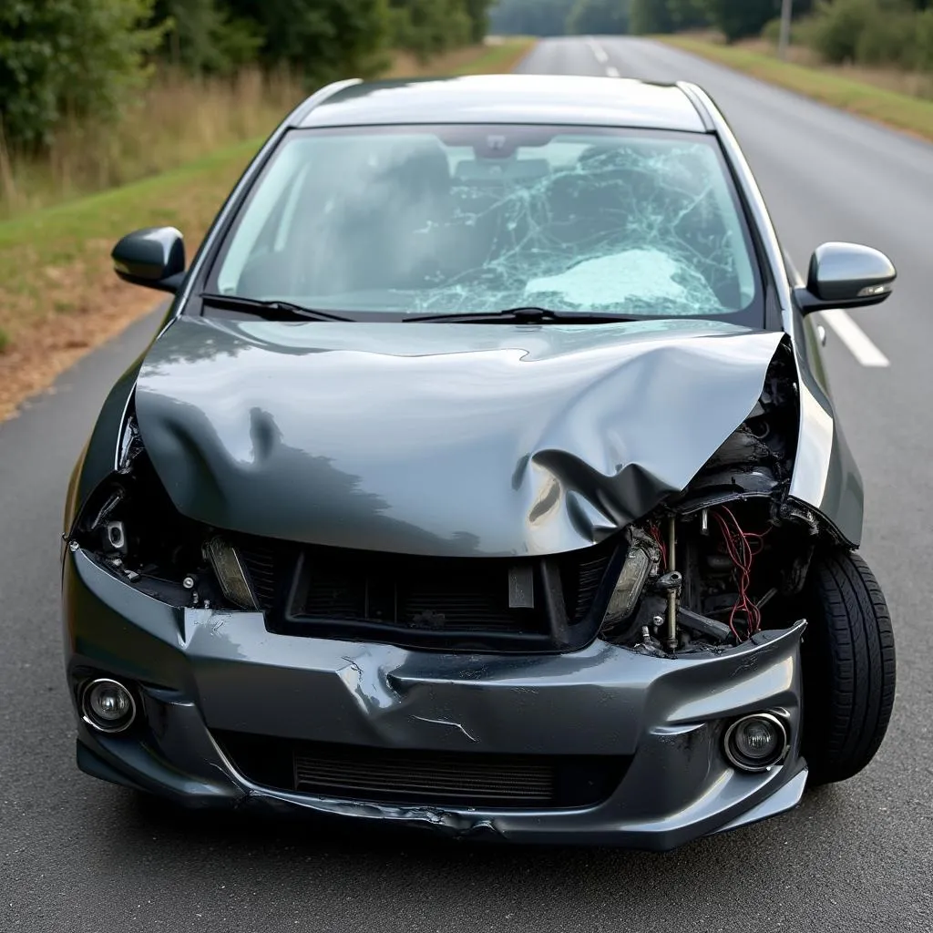 Car Crash Damage in Lagrange, GA