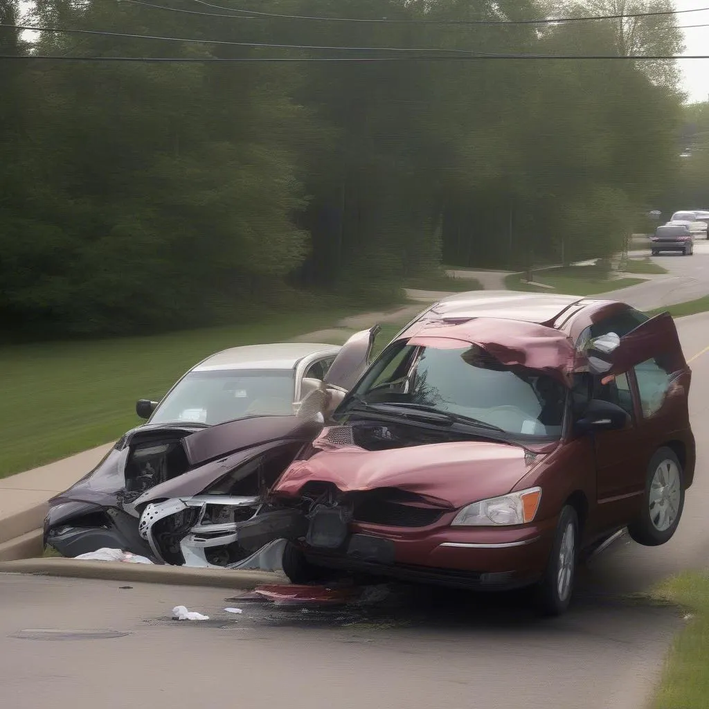 Car accident in Wausau