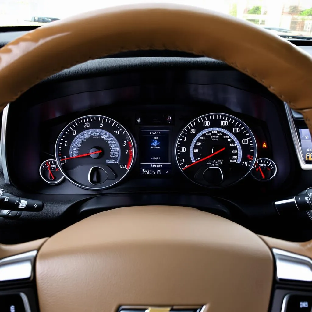 Dashboard of a Chevrolet Impala