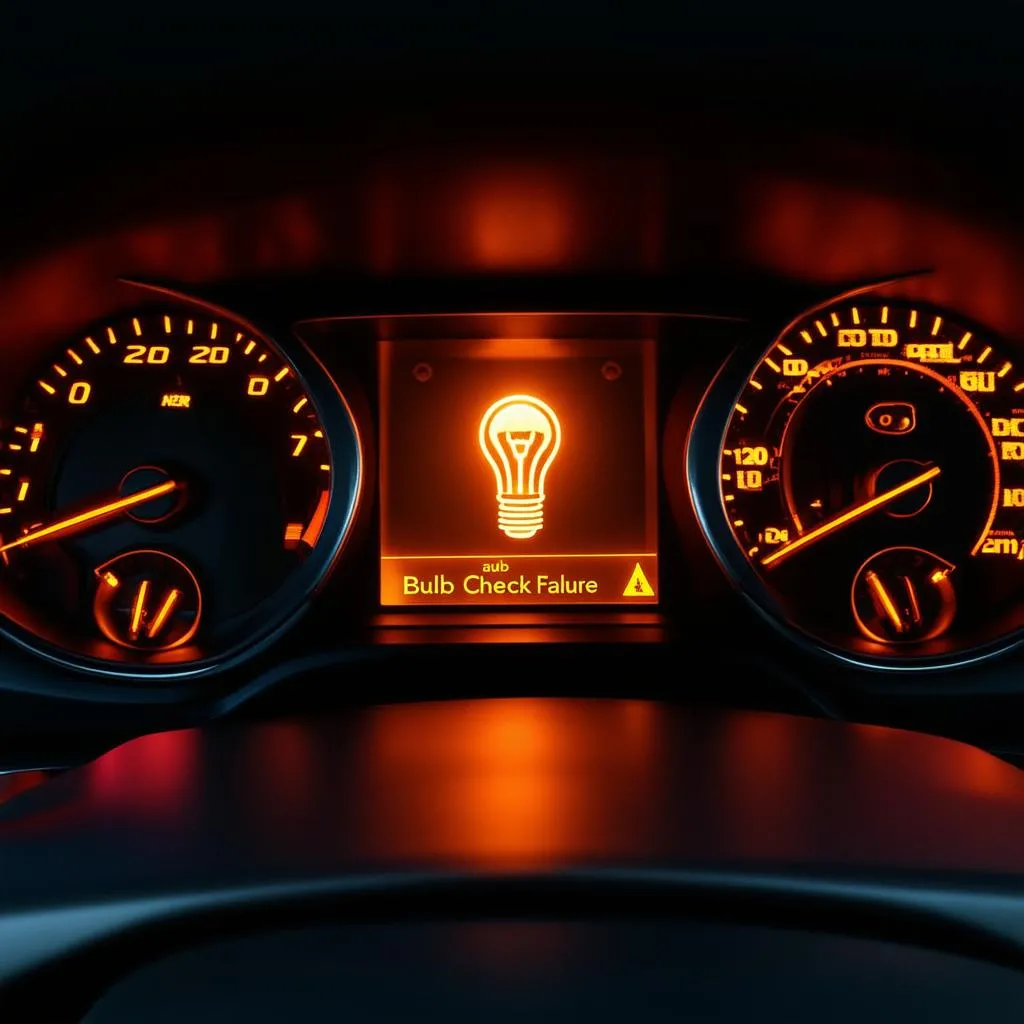 Car Dashboard Bulb Warning