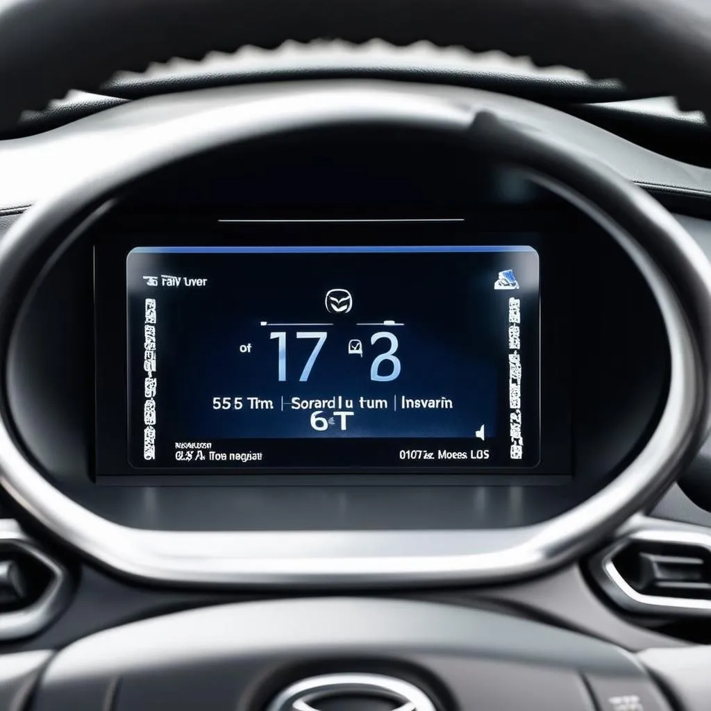 Mazda Dashboard