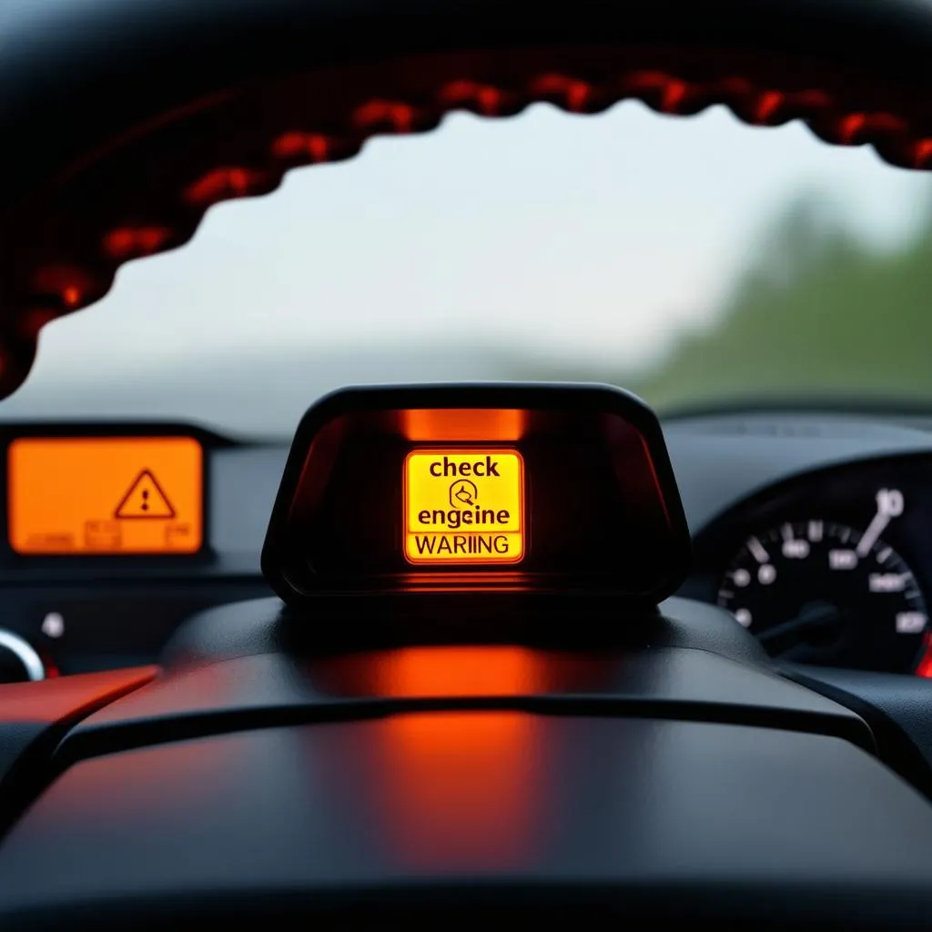 Car Dashboard Warning Light