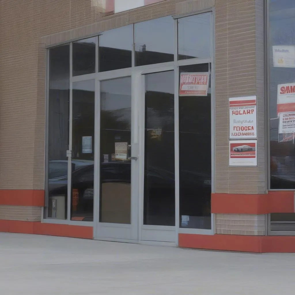 Car Dealership Closed on Holiday