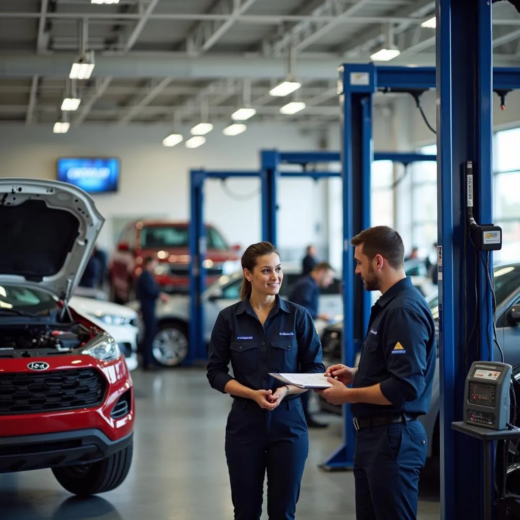 Car Dealership Service Department