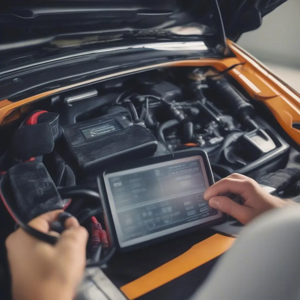 Using car diagnostic tools