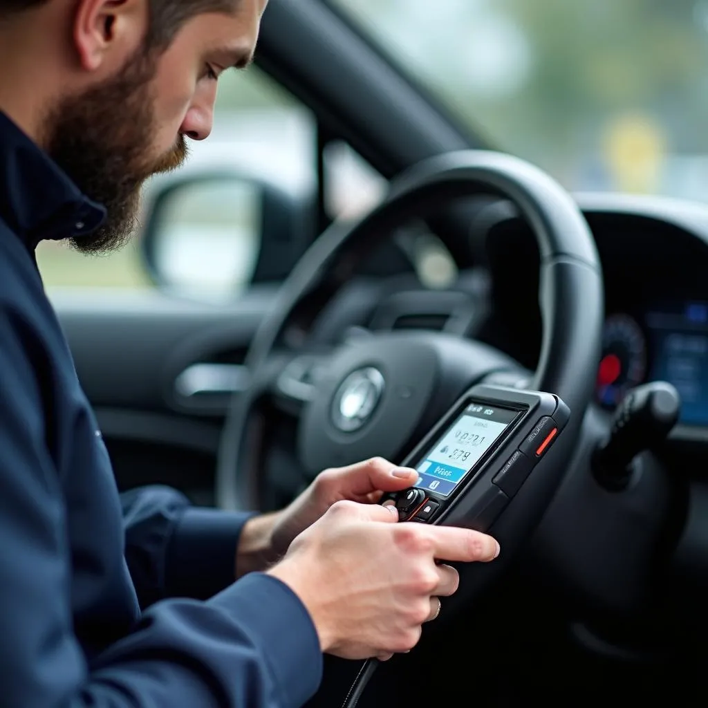 Car Diagnostics Expert Using Scanner