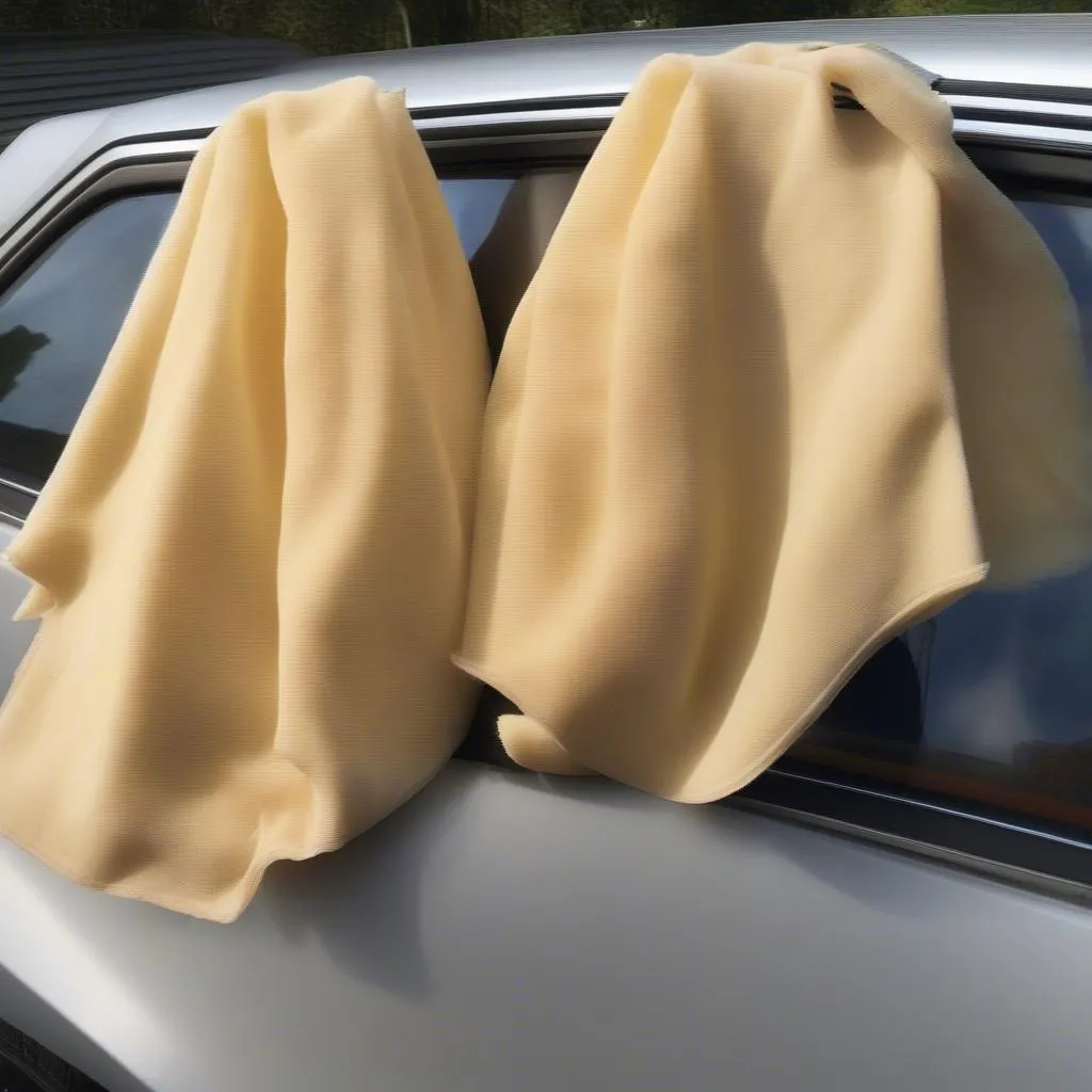 comparison of car drying chamois