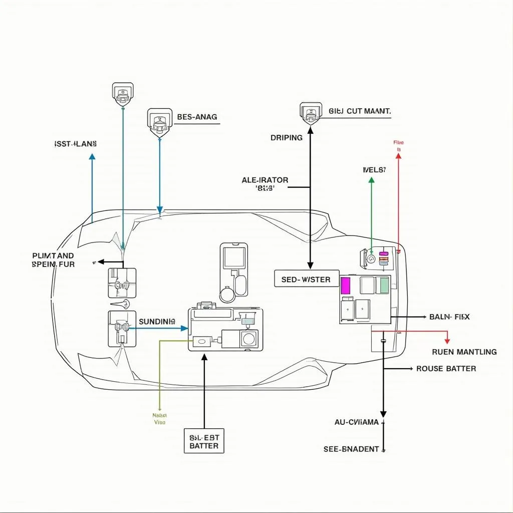 Car Electrical System Diagram