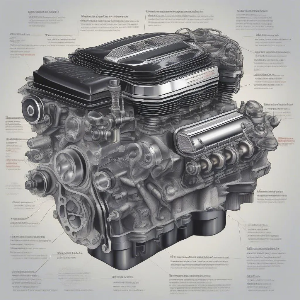 Car engine components