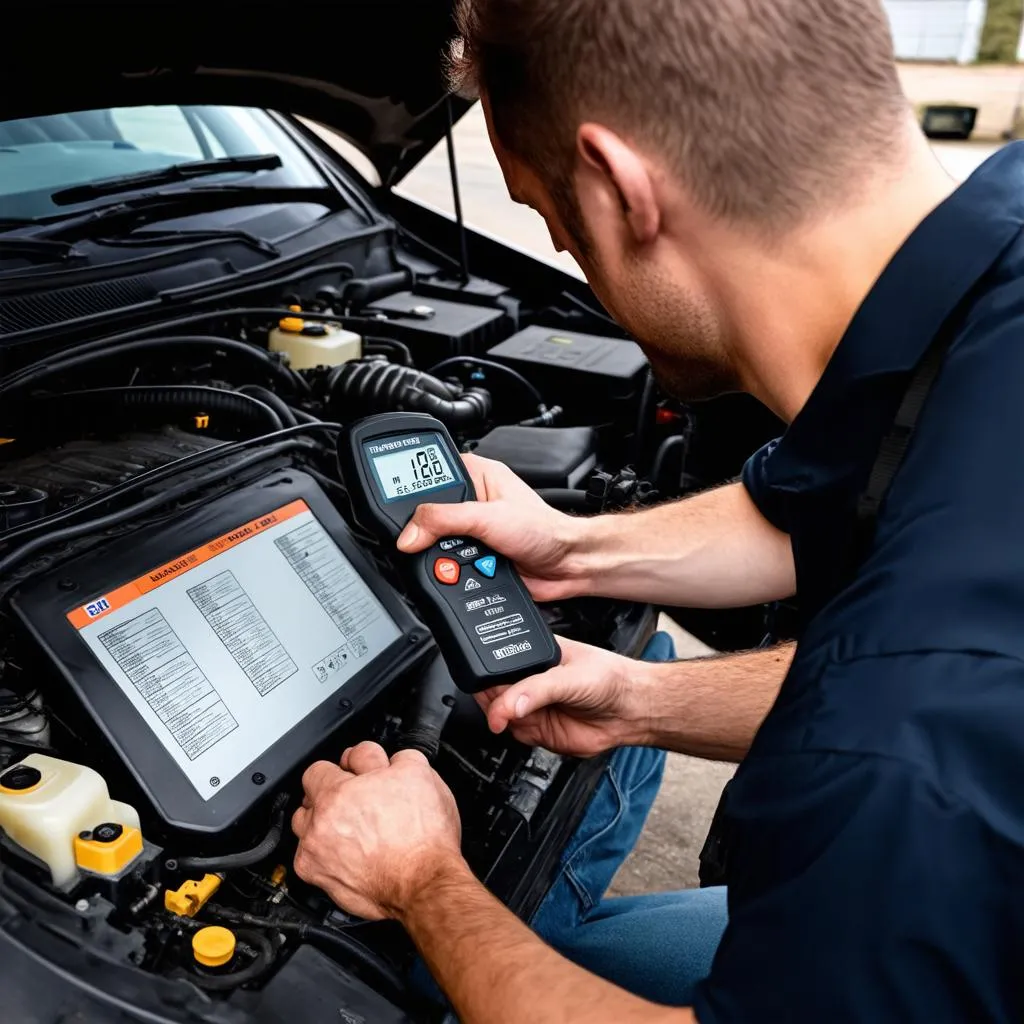 Car engine diagnostic