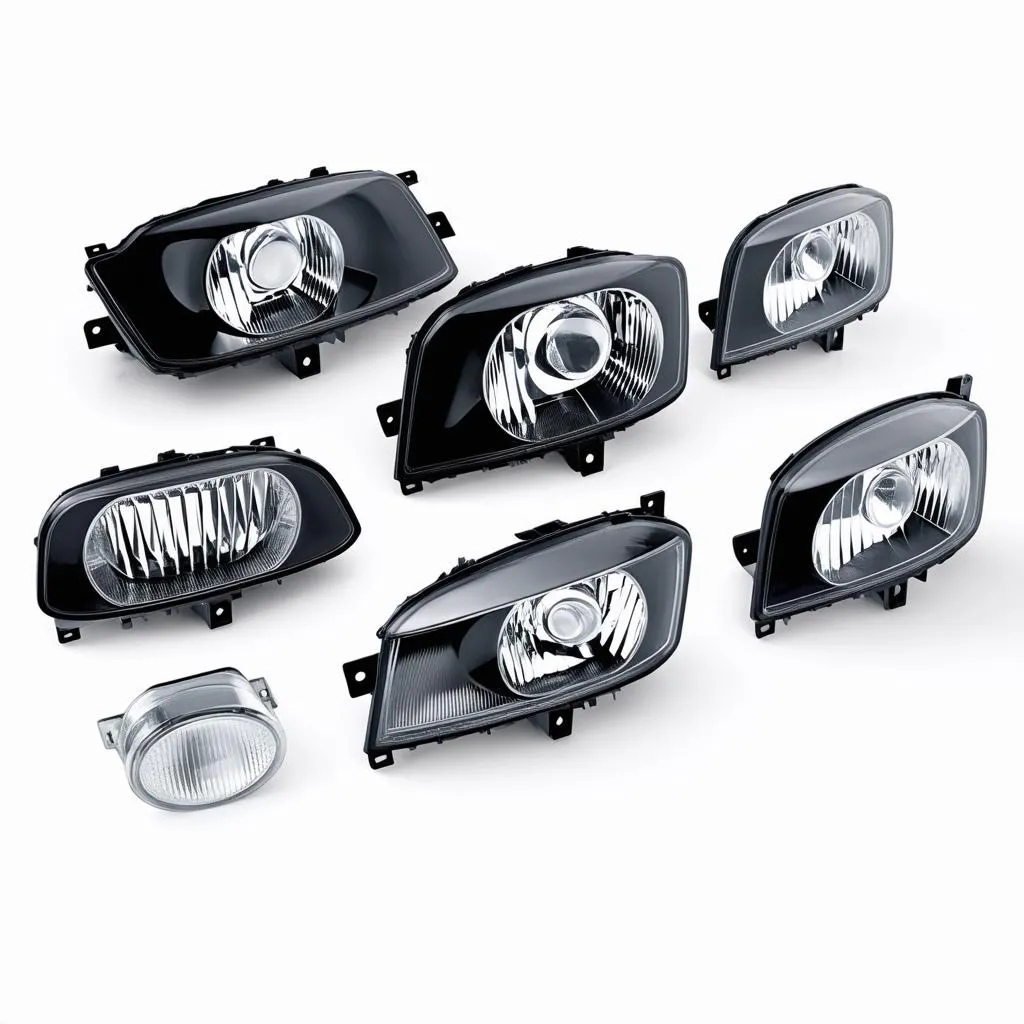 Car Halogen Headlight Types