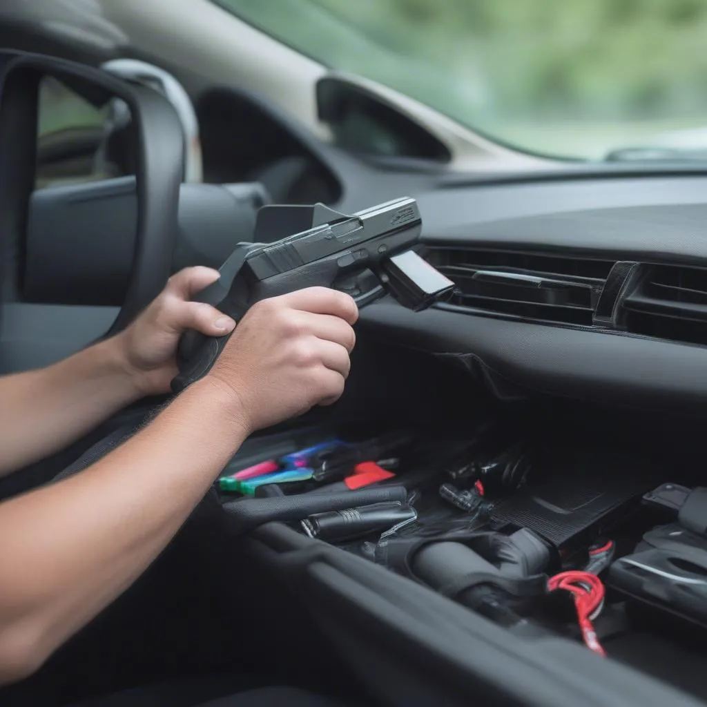 Installing a Car Holster