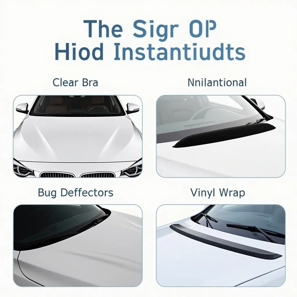 Types of car hood protectors