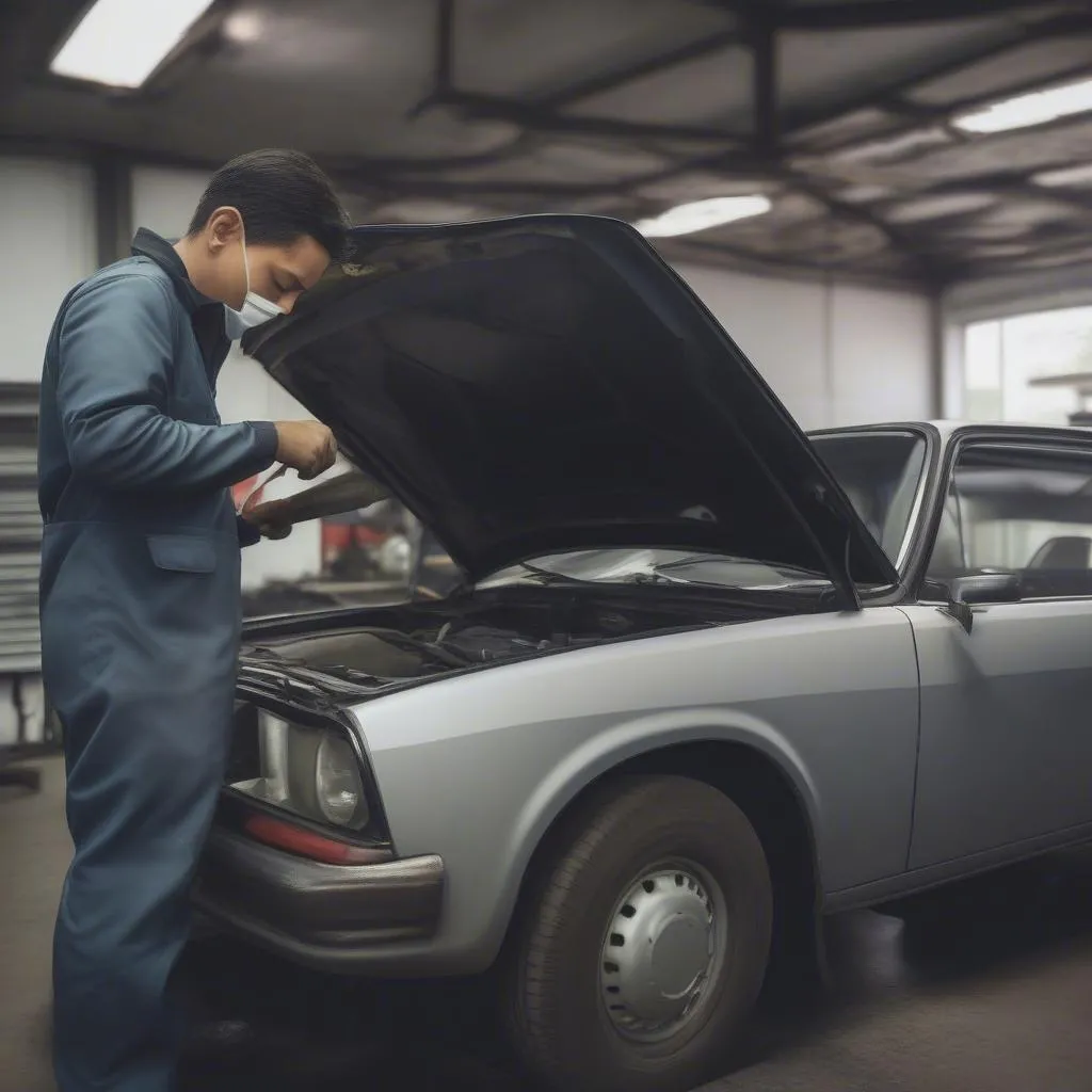 Car inspection in Colombia