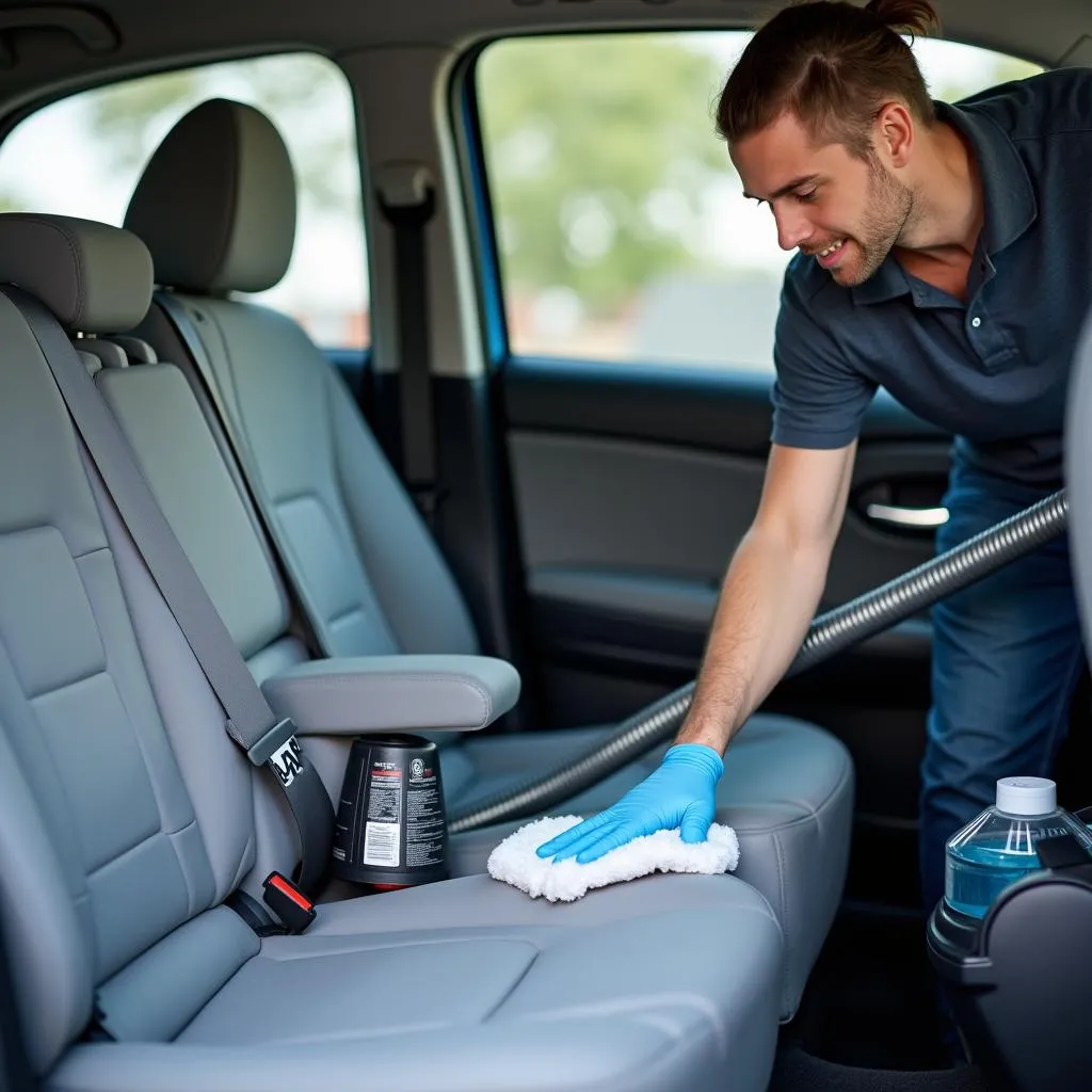 Car Interior Cleaning at Fred's Watertown