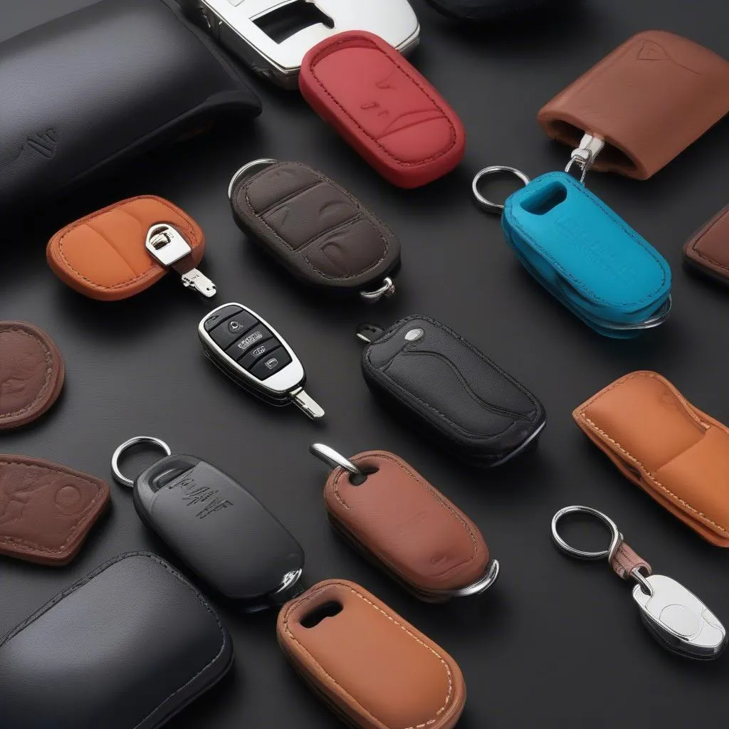 Car key cover options