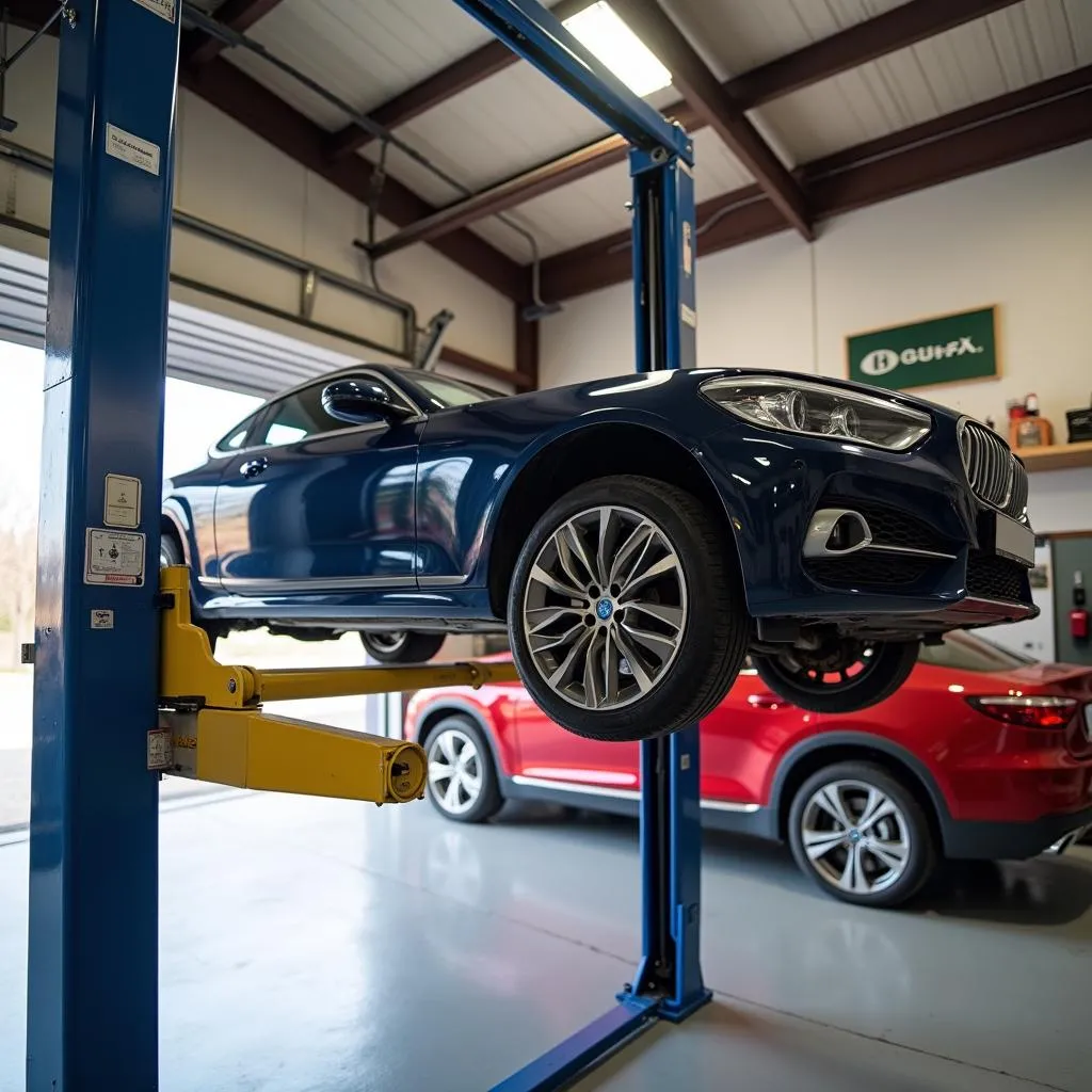 Car Lift Height Clearance in Garage