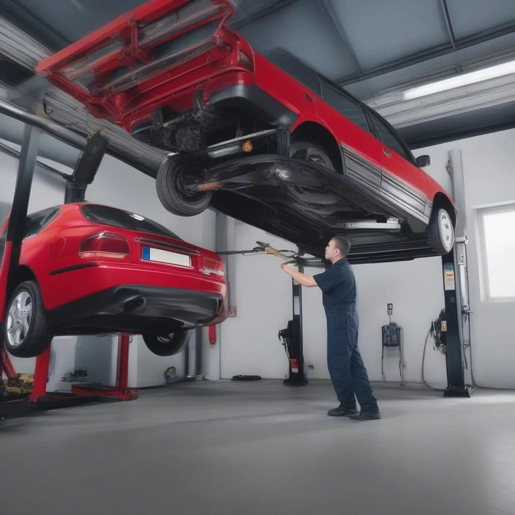 car lift maintenance