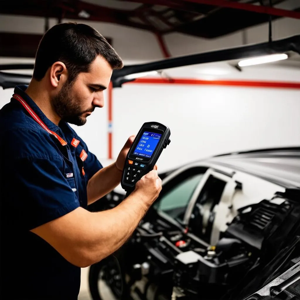 Car mechanic diagnostics