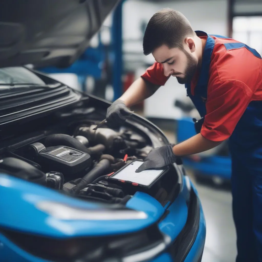 Car Mechanic Inspection