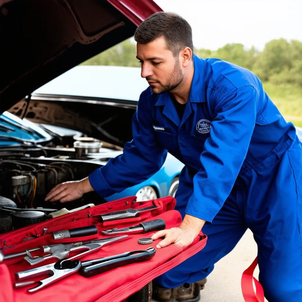 Vintage Car Repair