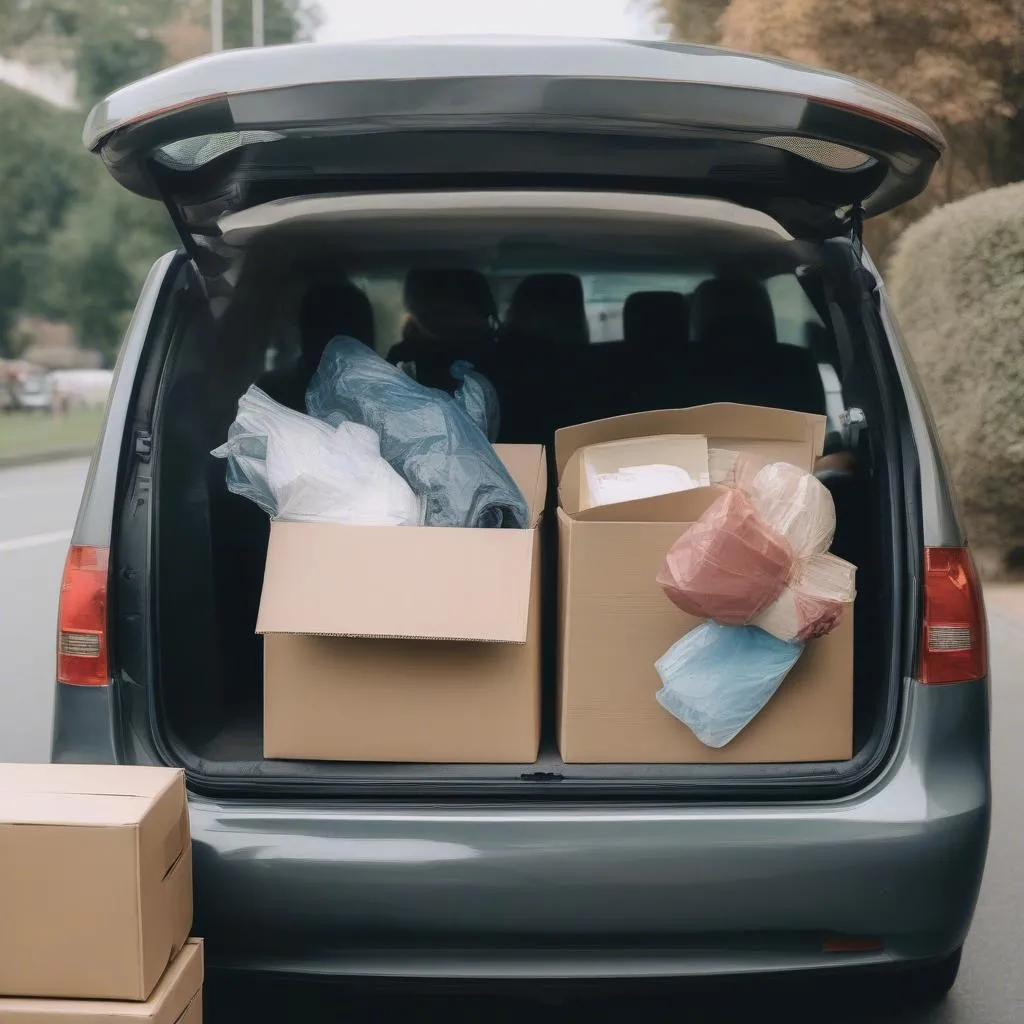 Shipping a Car with Belongings