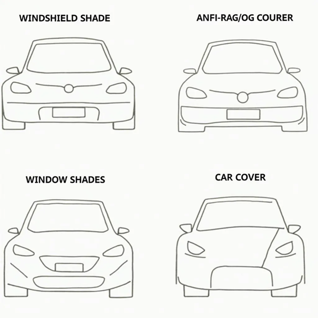 Types of Car Parking Shades