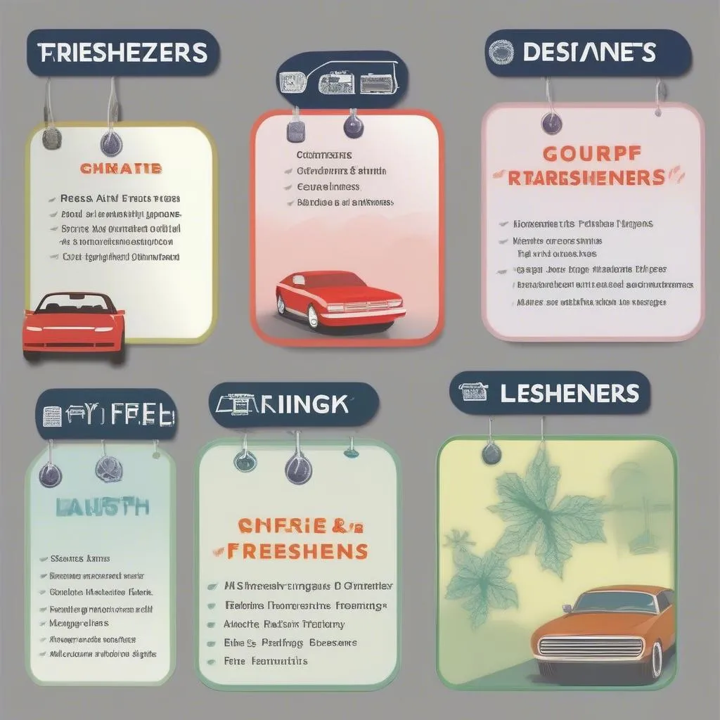 Types of Car Air Fresheners