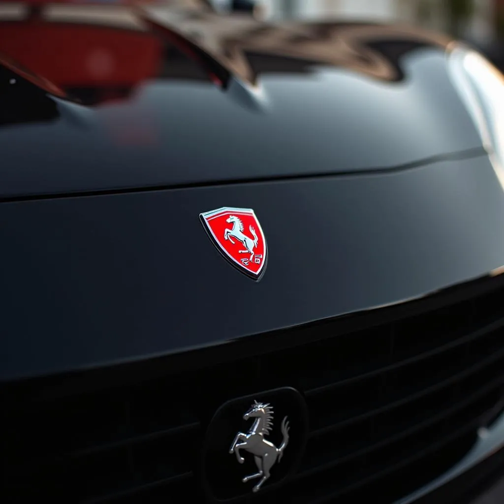 Car Red Emblem Significance