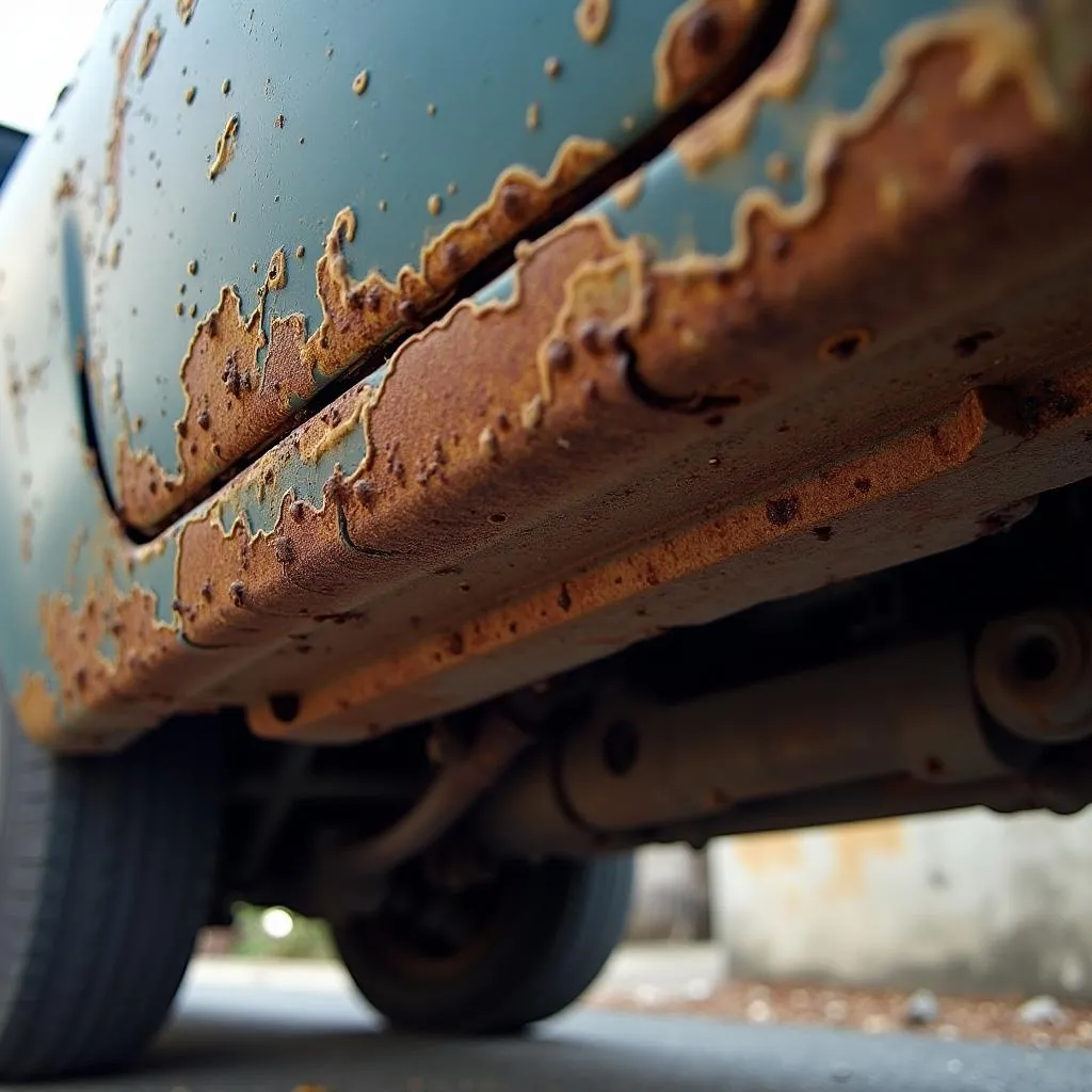 Car Rust Damage