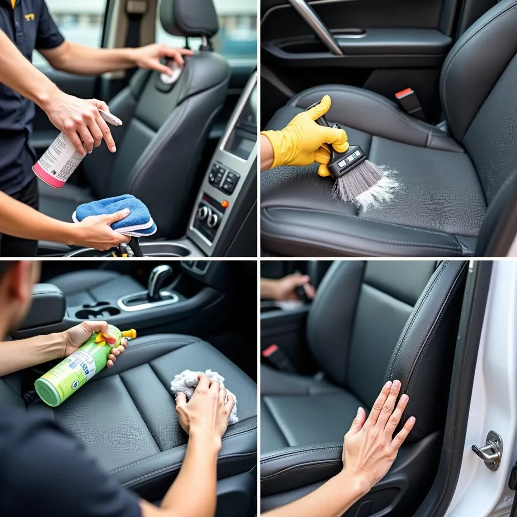 Car seat deep cleaning services