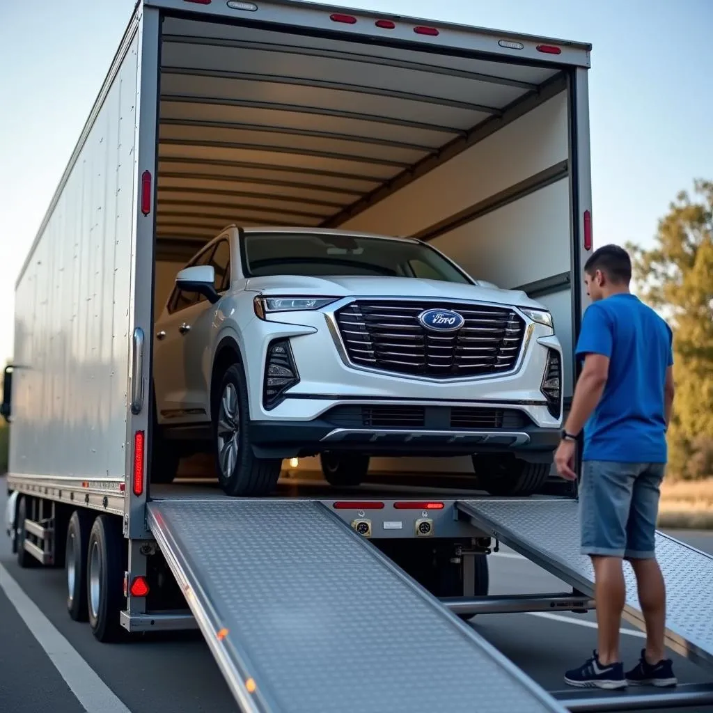 Car Shipping from NY to CA: Enclosed Transport