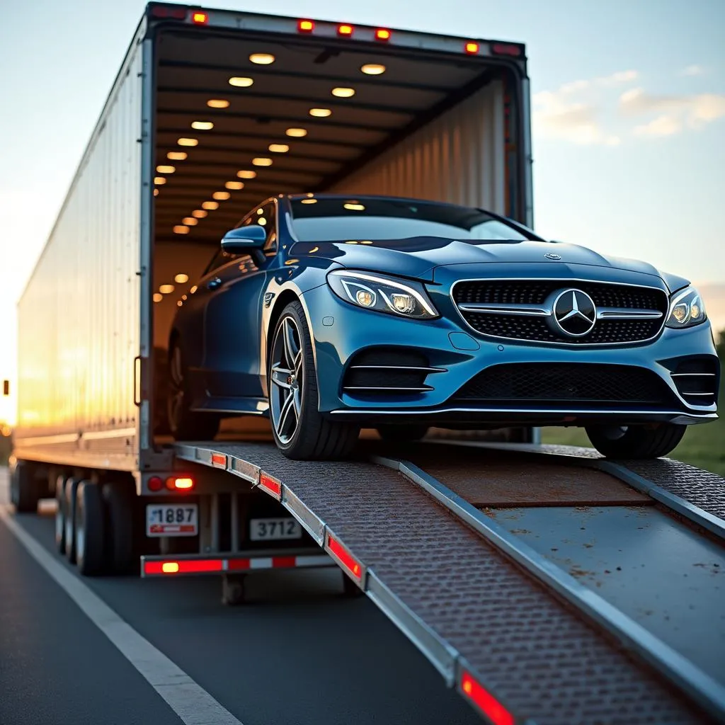 Car Shipping from NY to CA: Open Transport