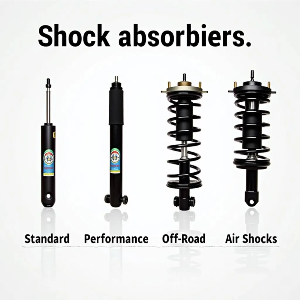 Different Types of Car Shock Absorbers