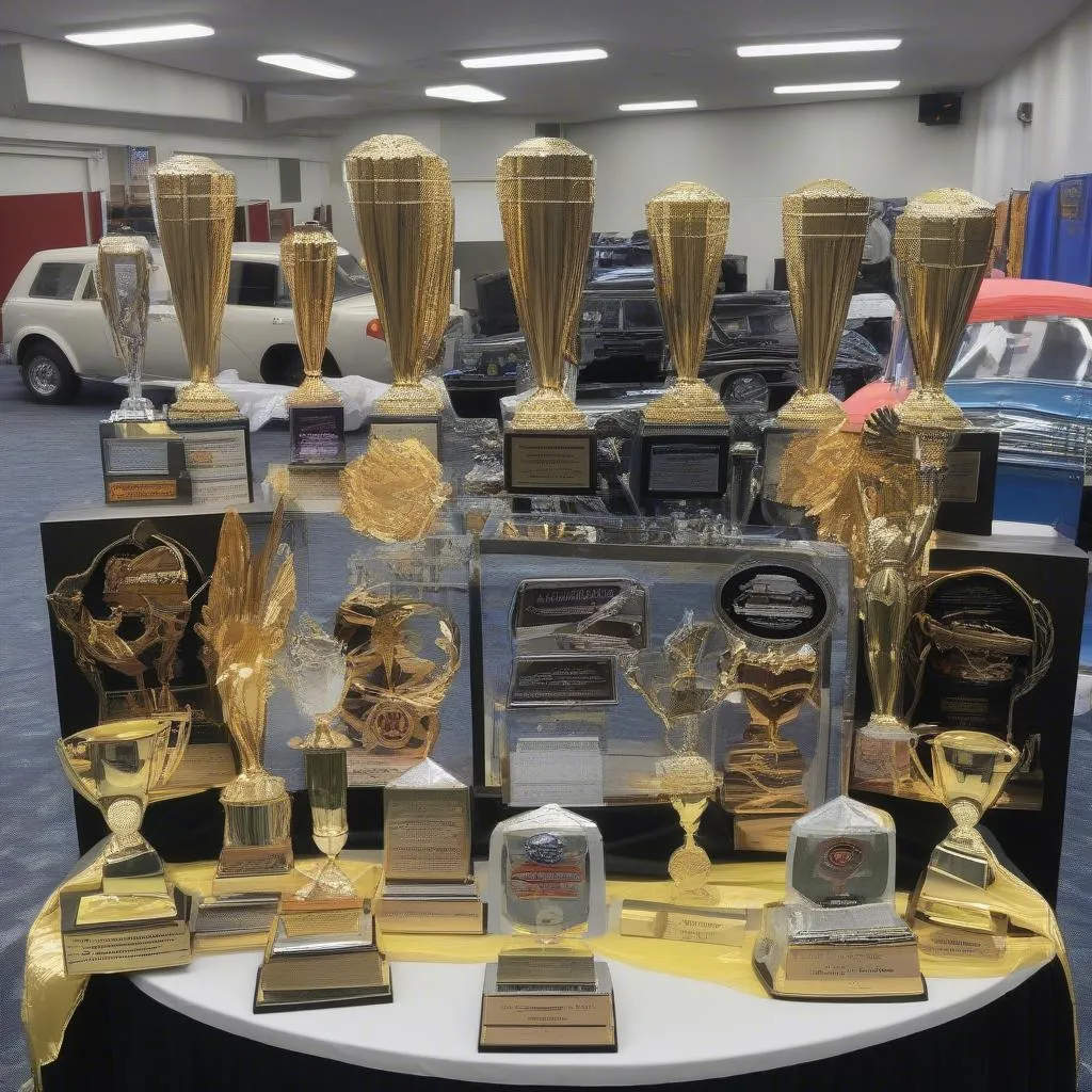 car show trophies