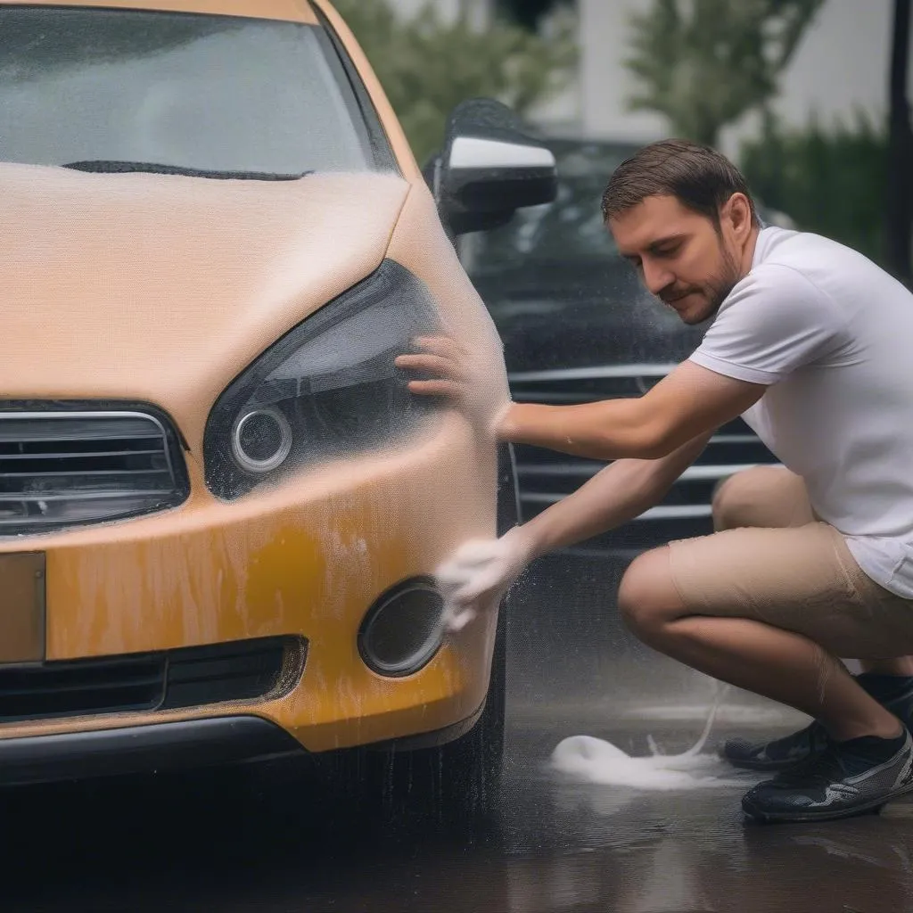 Washing your car