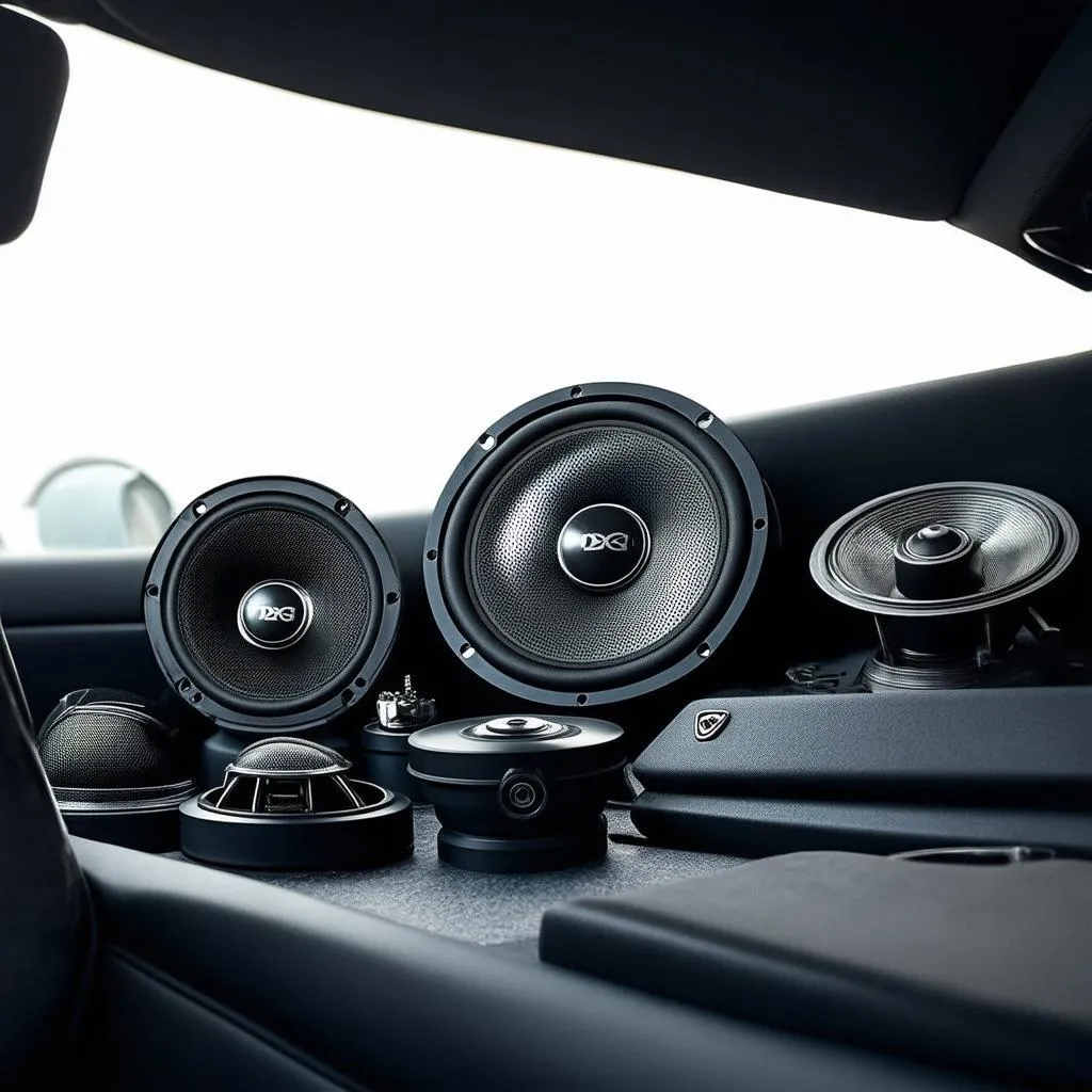 Car speaker types