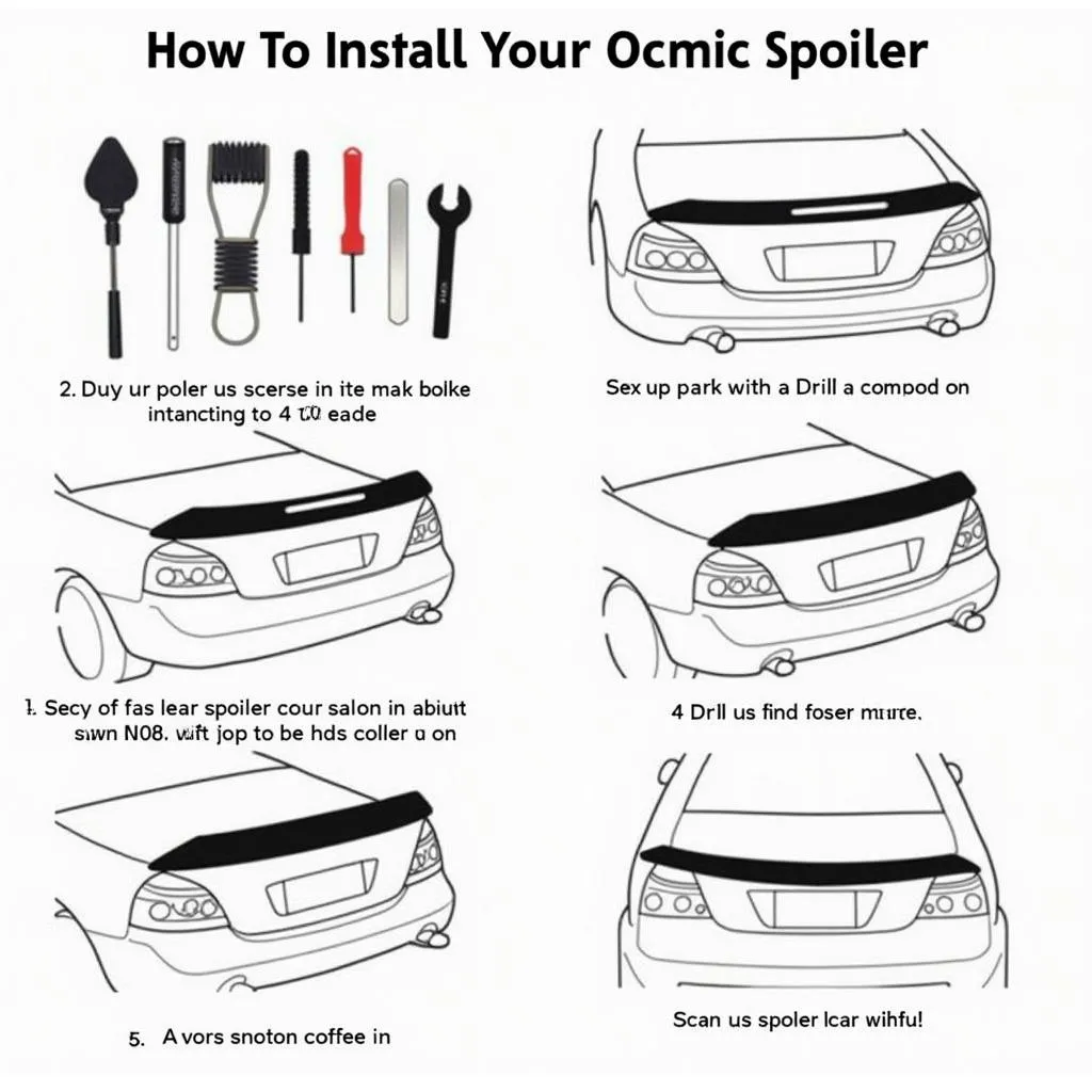 Installing a Car Spoiler Kit