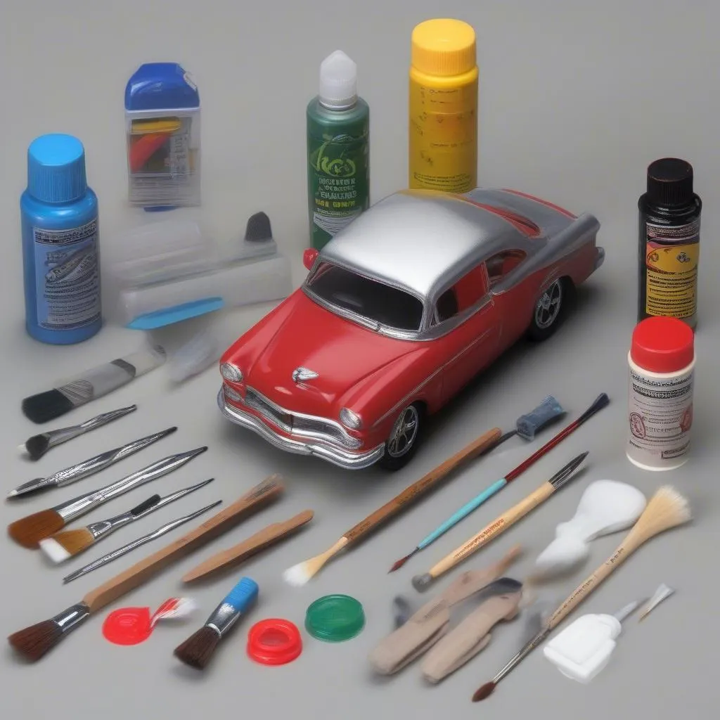 Car toy customization tools