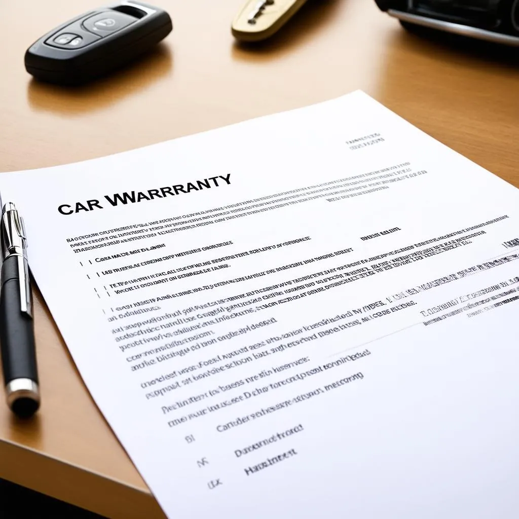 Car Warranty Contract