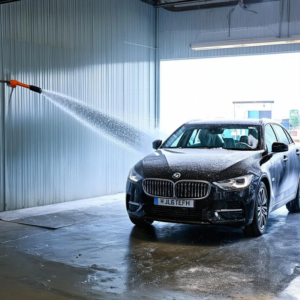 Car wash bay