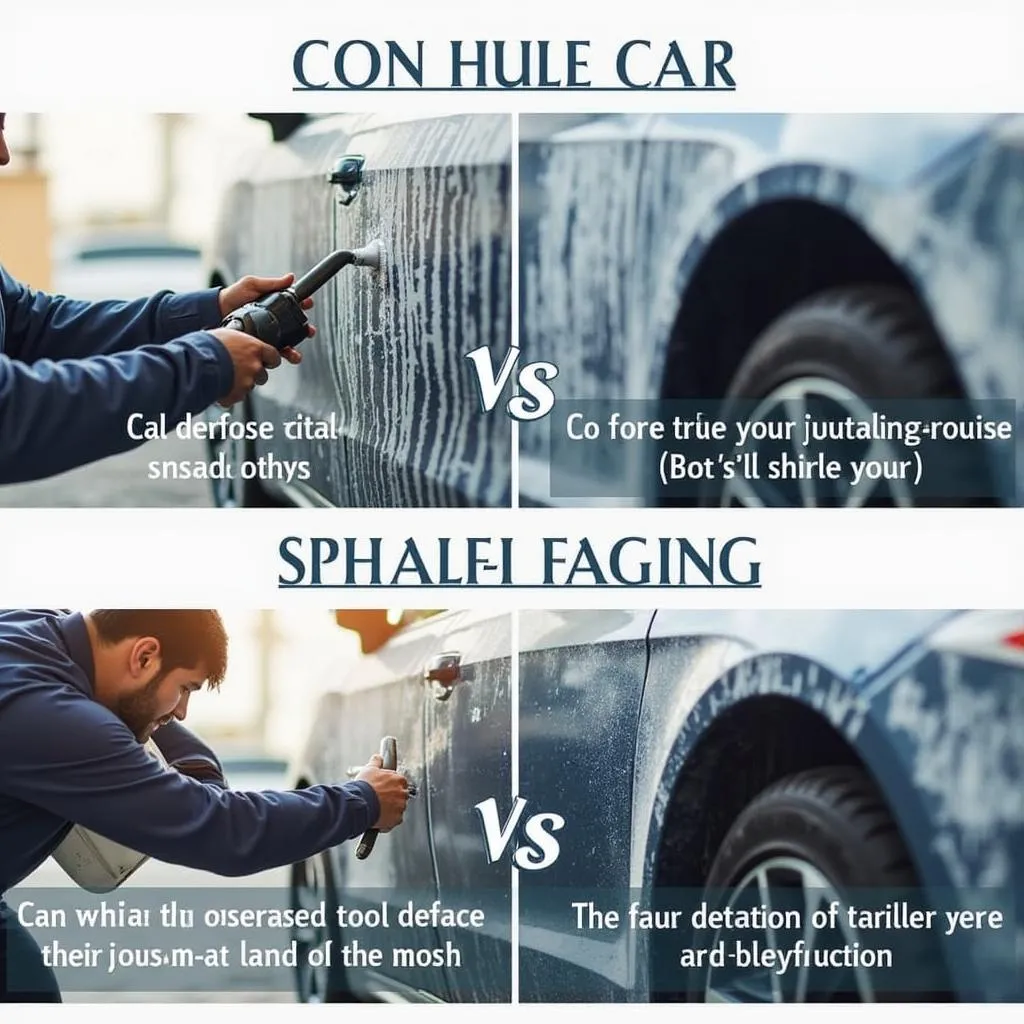 Car Wash vs. Detailing