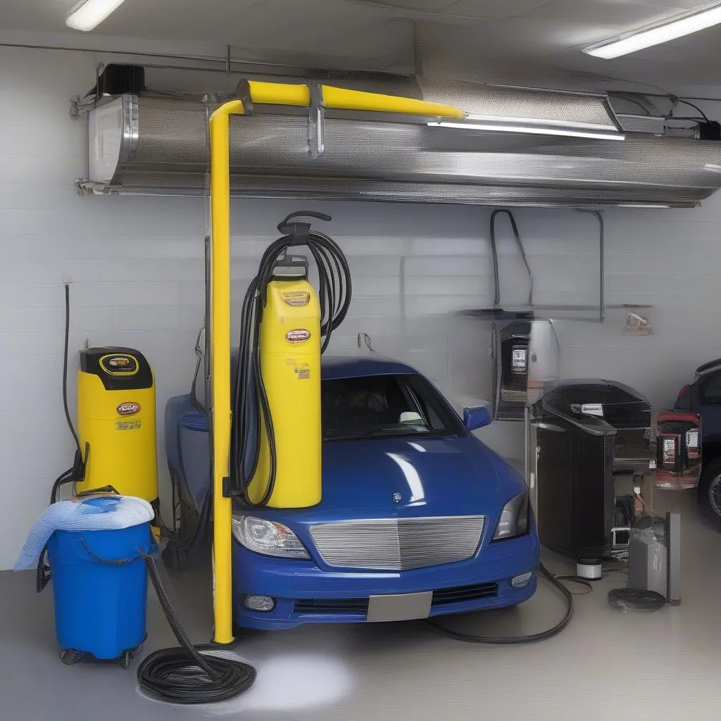 Car wash equipment from a supplier company