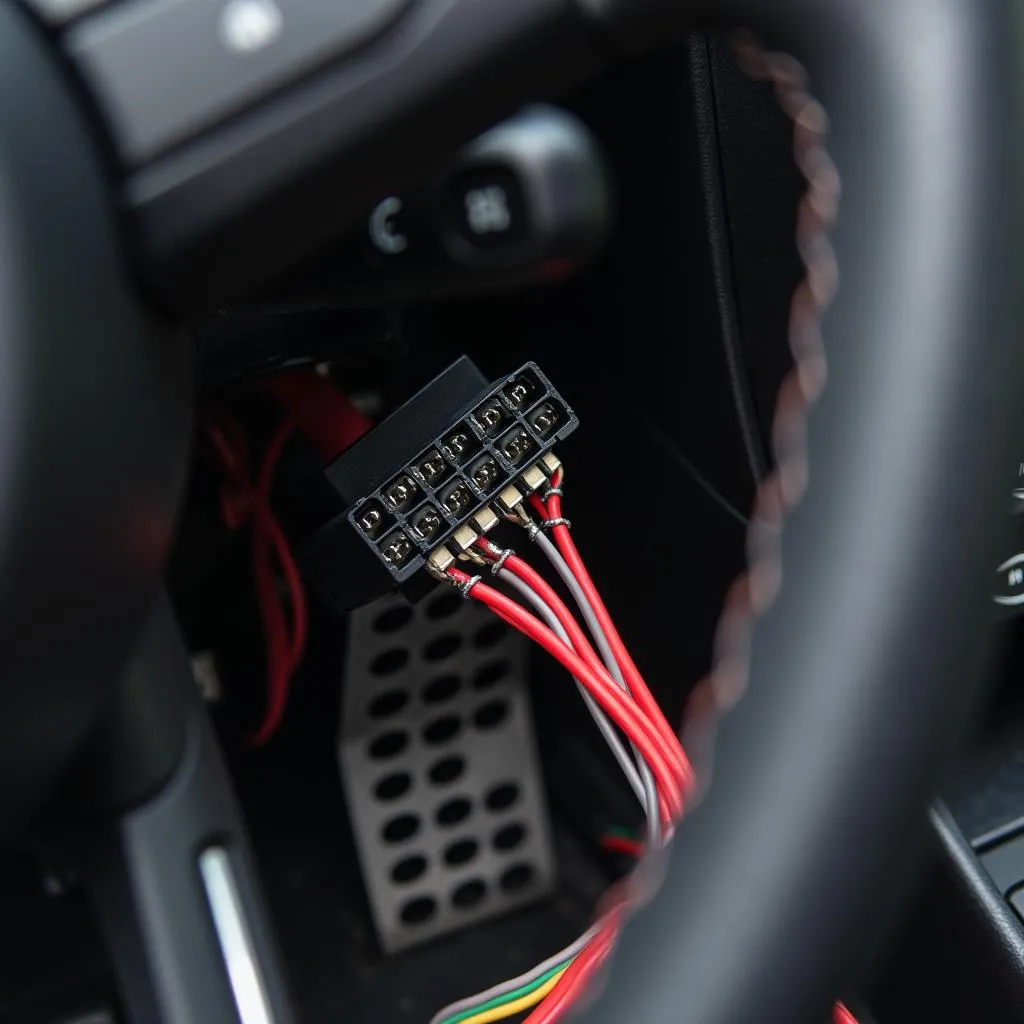 Car Wiring Harness and OBD Port