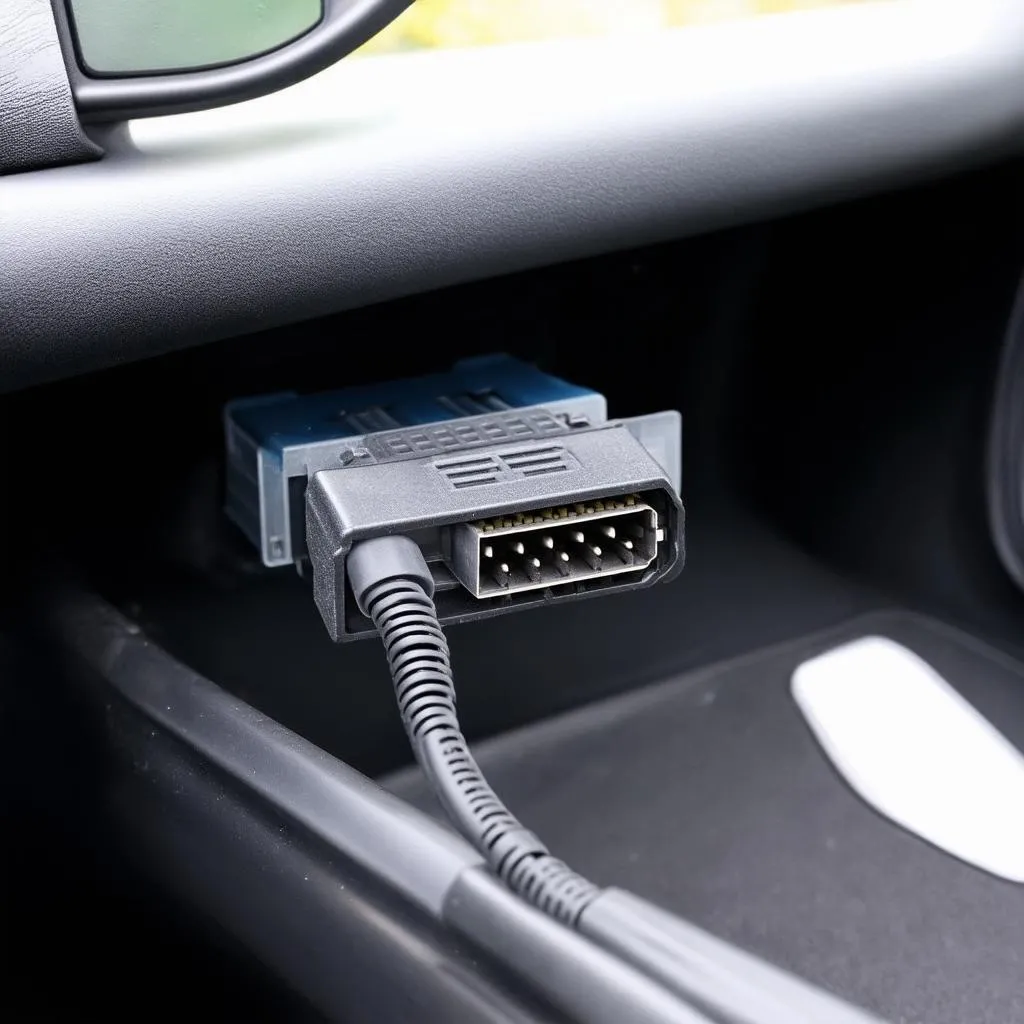 Car with OBD Port