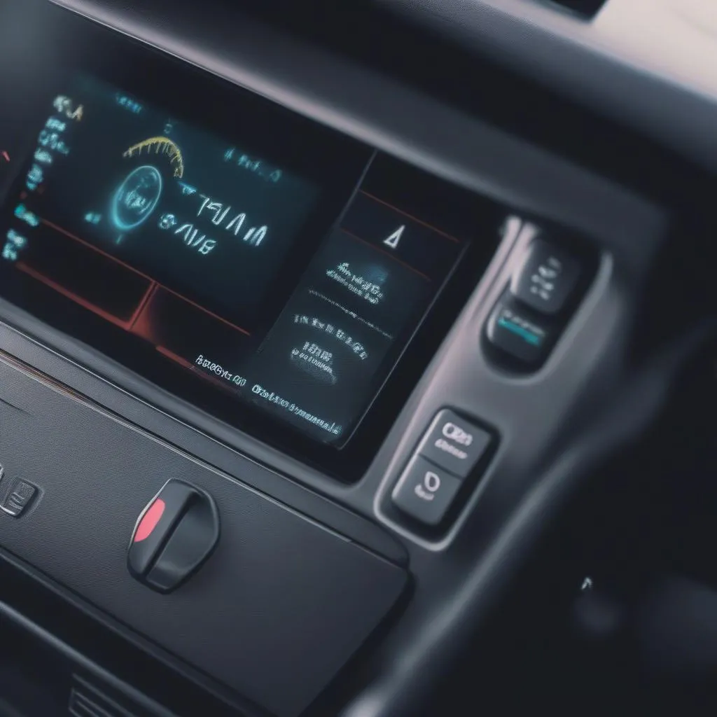 Location of the OBD port on a car