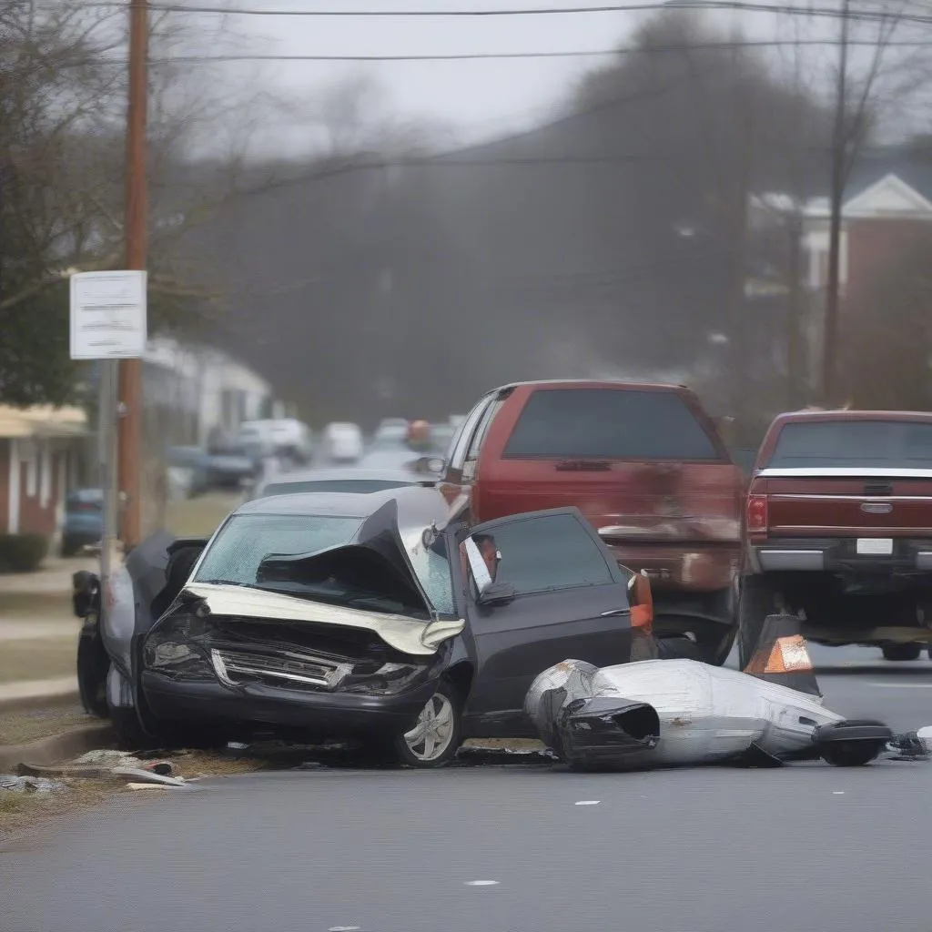 Car accident in Morristown, TN