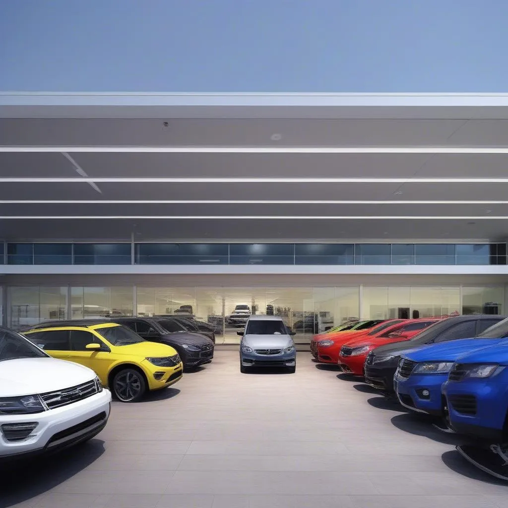 Car Dealership Exterior