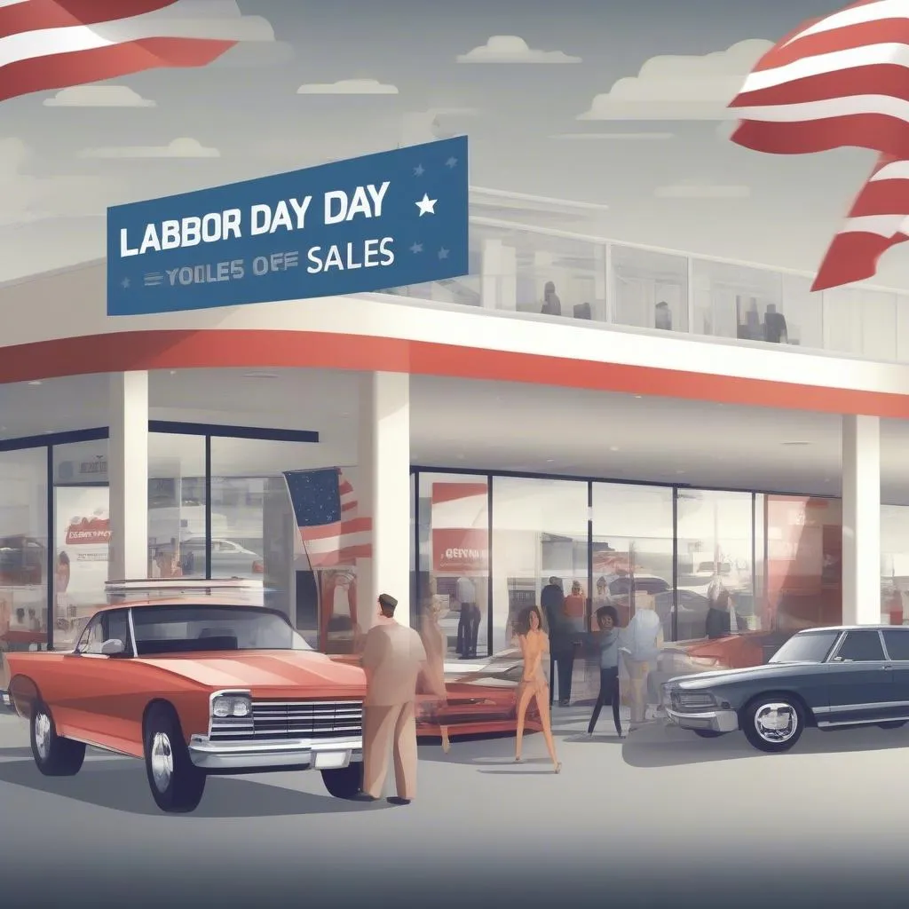 car dealership labor day sale